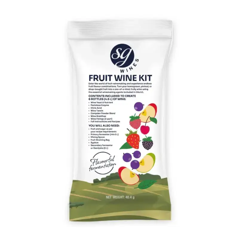 SG Wine 6 Bottle Fruit Wine Pack