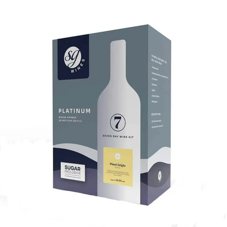 Pinot Grigio Wine Kit - Platinum - SG Wines | The Home Brew Shop | 1053