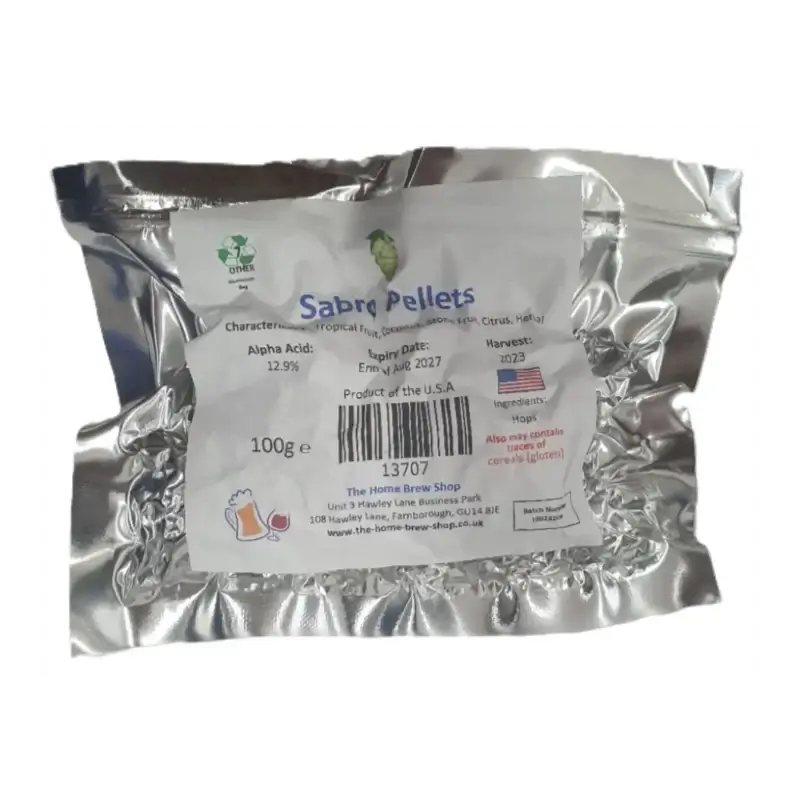 Sabro Hop Pellets 100g vacuum packed