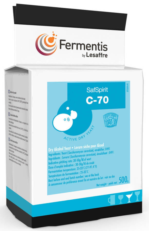 SafSpirit C-70 500g Yeast | BBE 11/2025 The Home Brew Shop 0500520