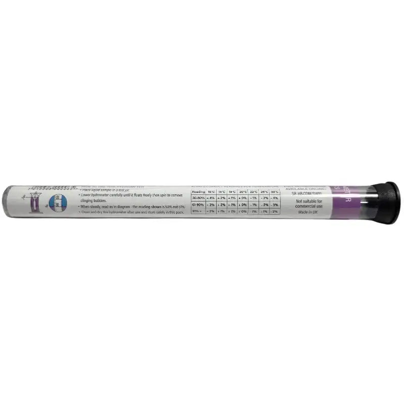 Alcoholometer / Spirit Hydrometer - Stevenson Reeves Details