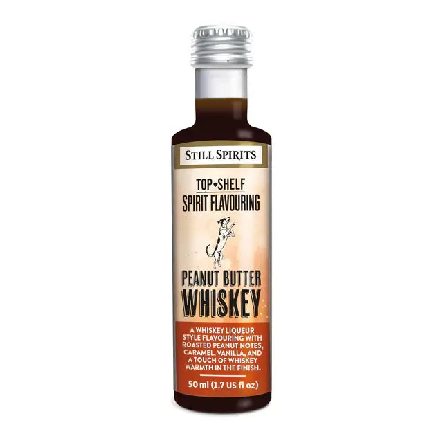 Peanut Butter Whiskey Flavouring 50ml bottle from Still Spirits featuring roasted peanut and caramel notes.