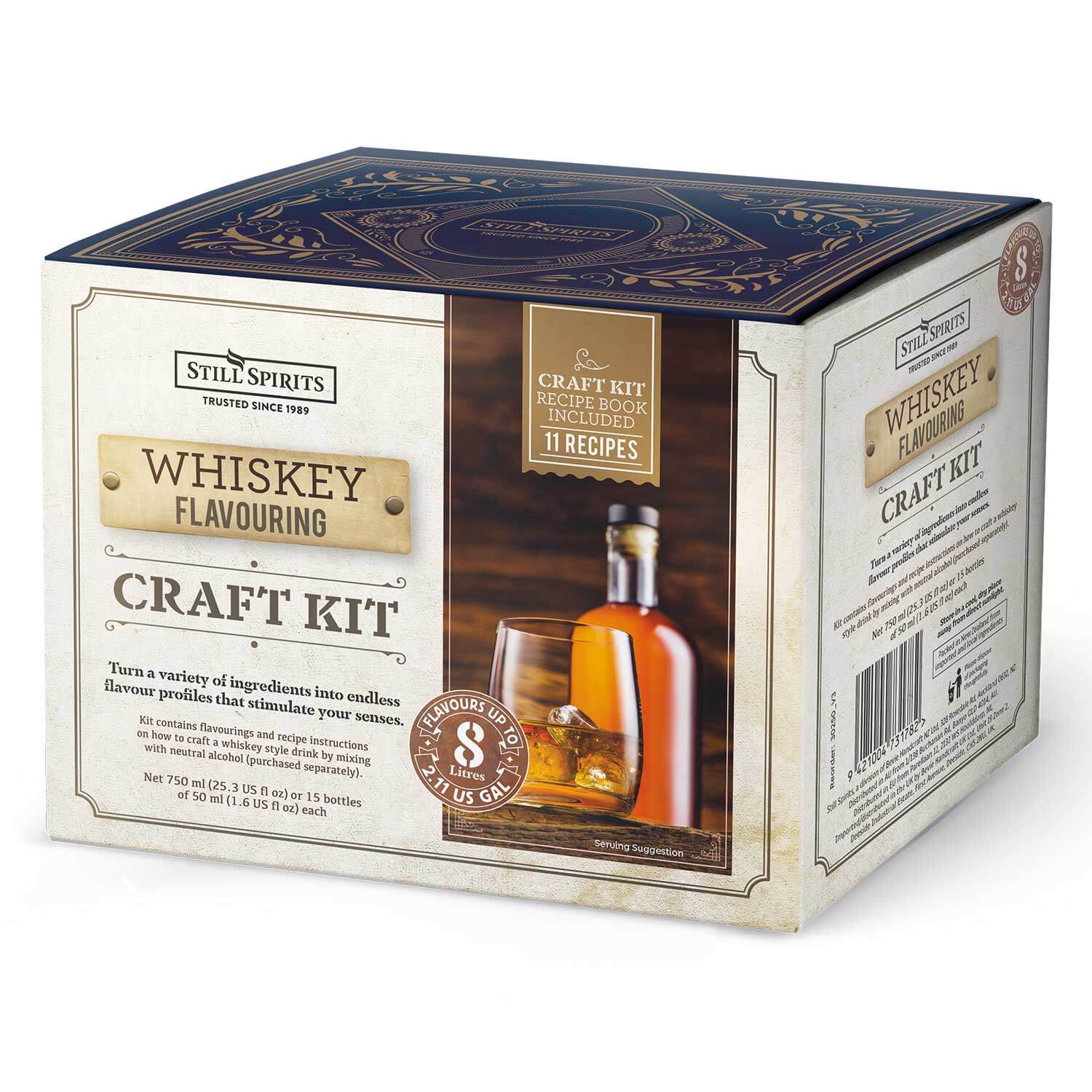 Still Spirits Whiskey Craft Kit side of box