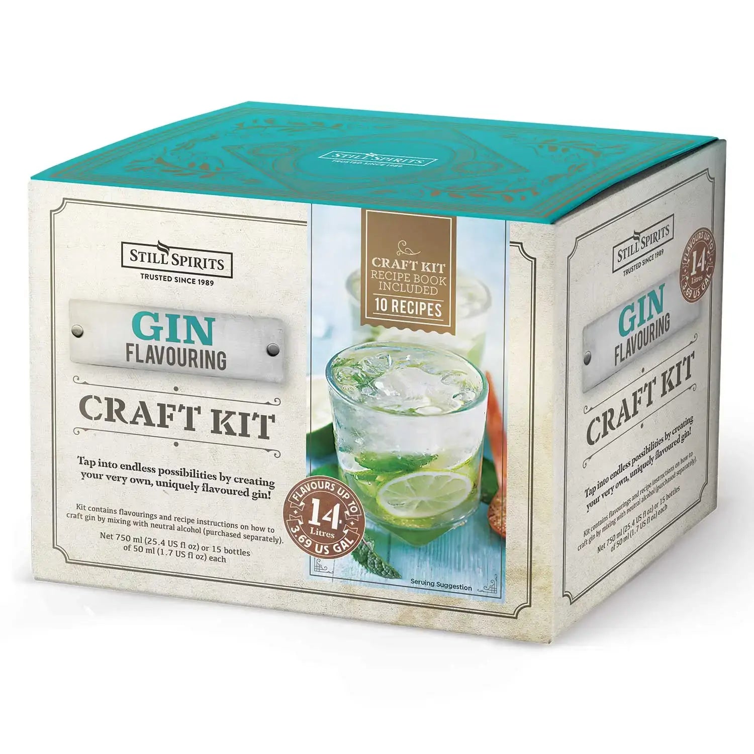 Still Spirts Gin Craft Kit box side view