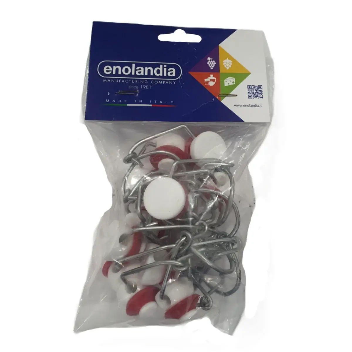 Swing Top Plastic Stoppers 12 Pack