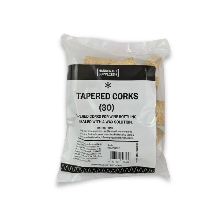 Tapered Corks 30 pack winemaking and making wine