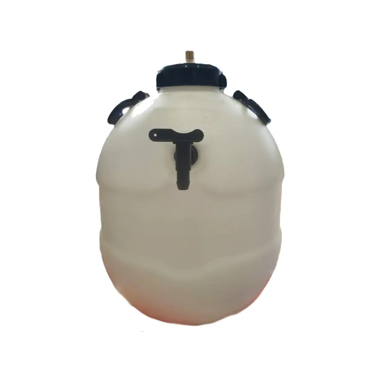 King Keg Top Tap 5 Gallon Pressure Barrel - S30 Valve with tap and cap design for beer dispensing.