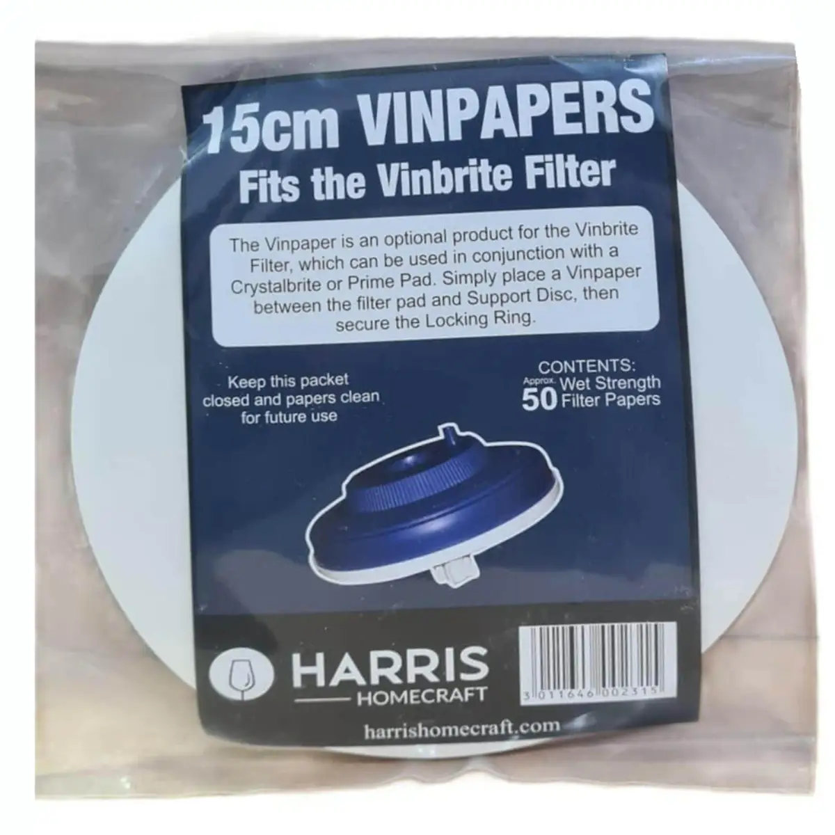 Vinpapers Approx. 50 pack, 15 cm