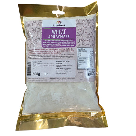 Muntons 500g Wheat Spraymalt - Malt Extract