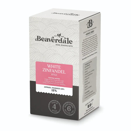 White Zinfandel Style Wine Kit 6 Bottles Beaverdale