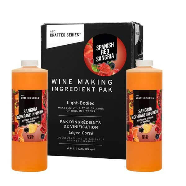ABC Spanish Red Sangria Wine Kit - 30 Bottle | The Home Brew Shop | 305