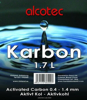 Alcotec Activated Carbon 0.4 - 1.7mm grain size 1KG | The Home Brew Shop | 102631-36201