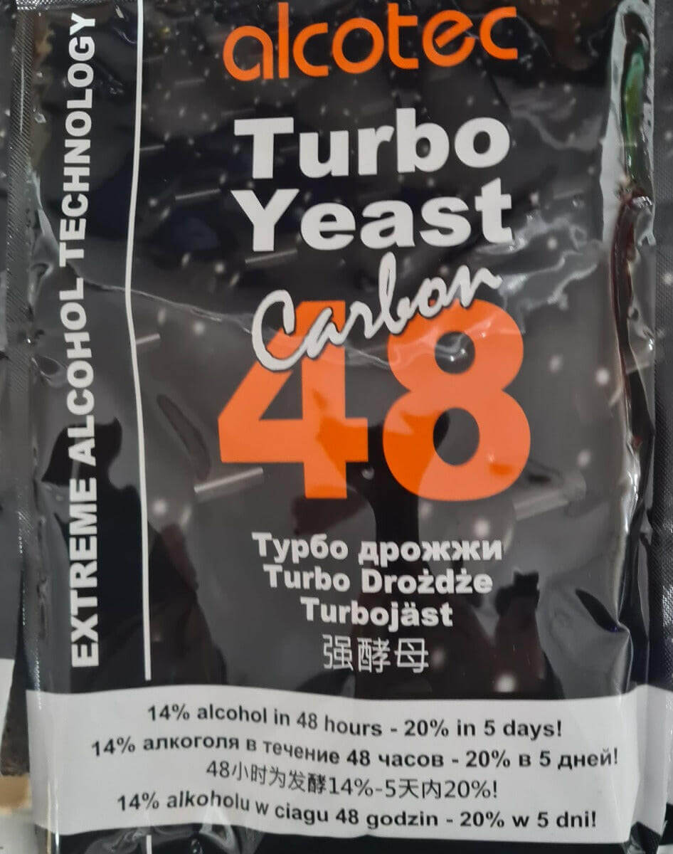 thumbnail interactive-video image 1 of Alcotec 48 Hour Turbo Yeast W/ Still Spirits Turbo Carbon Clear 1 of 9