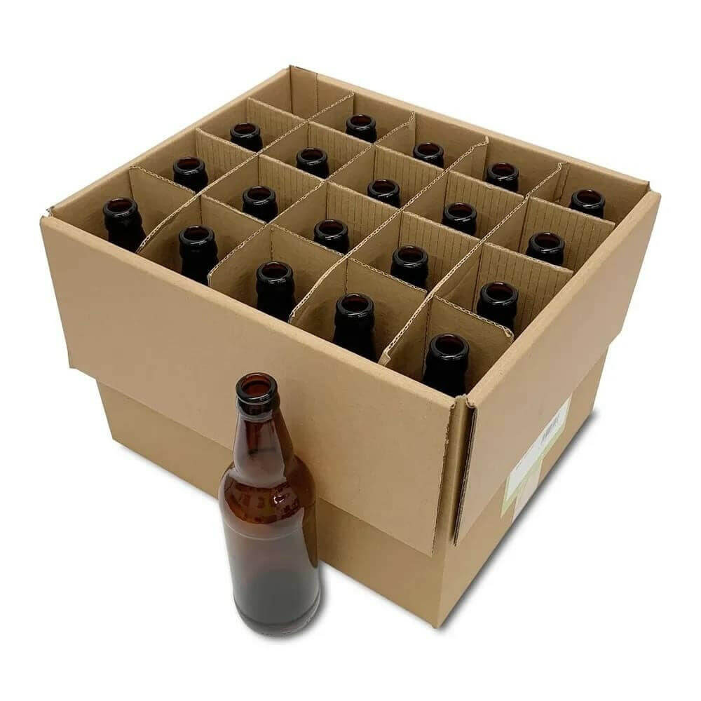 Brown Glass Beer Bottles 500ml x 20 | The Home Brew Shop | 7334