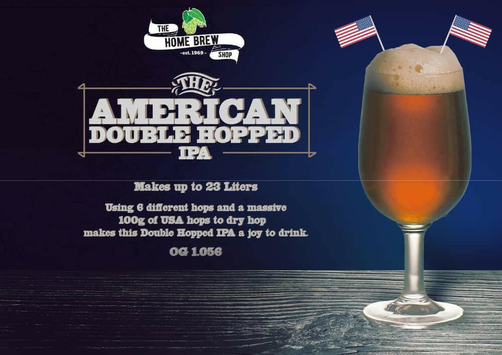 American Double Hopped IPA - All Grain Mash Kit | The Home Brew Shop | 513281