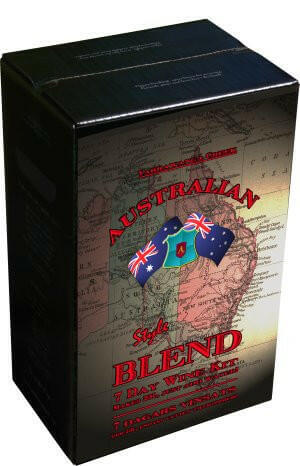 Australian Blend, Merlot Blush 7 day wine kit - 23L | The Home Brew Shop | 300006 - 14009