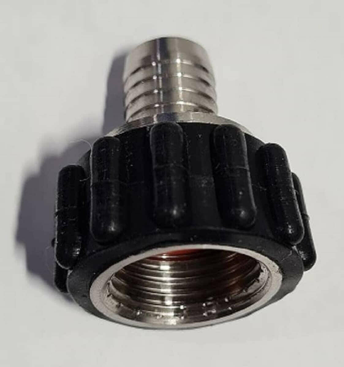 Counterflow 36 Plate Wort Chiller from S30 With Stainless Barbs | The Home Brew Shop | 40840