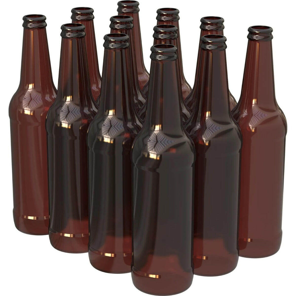 Brown Glass Beer Bottles 500ml x 20 | The Home Brew Shop | 7334
