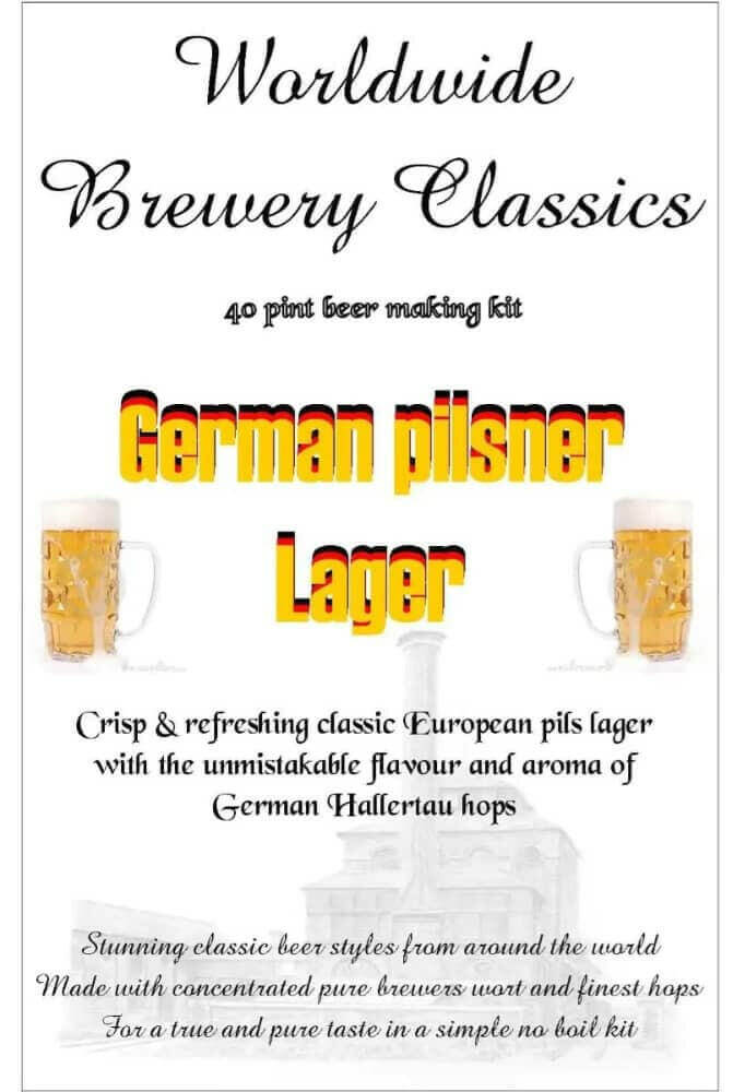 Brewery Classics German Pilsner Beer Kit | The Home Brew Shop | 150073