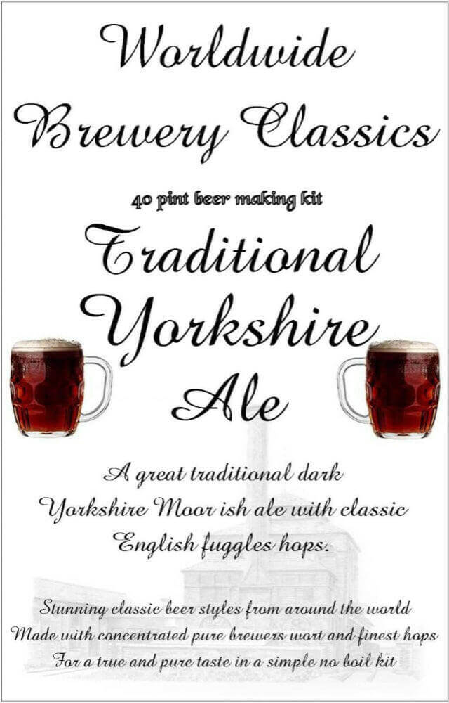 Brewery Classics Yorkshire Ale Beer Kit | The Home Brew Shop | 150077