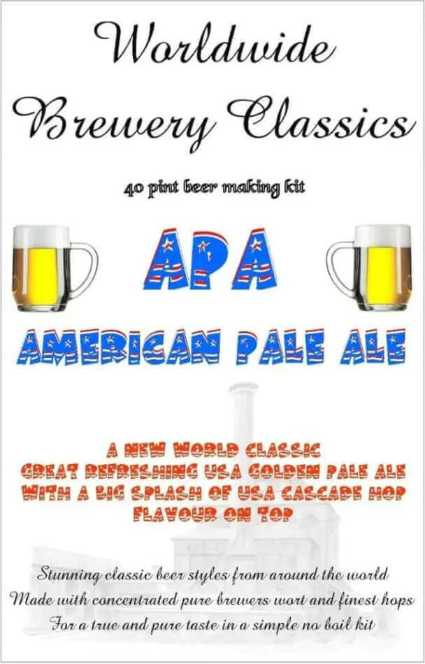 Brewery Classics American Pale Ale Beer Making Kit | The Home Brew Shop | 150075
