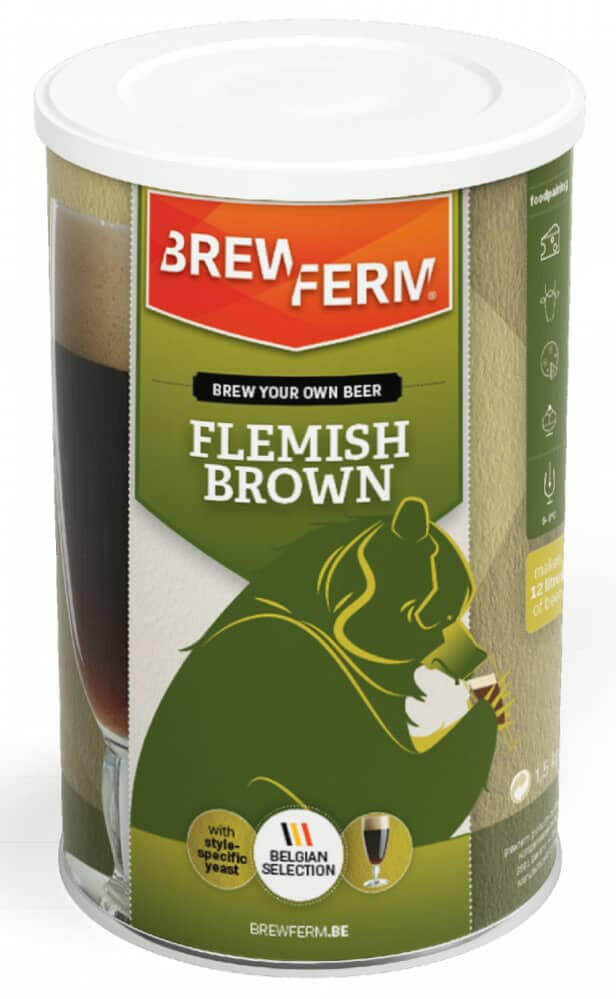 BrewFerm Flemish Brown Beer Kit | The Home Brew Shop | 100601