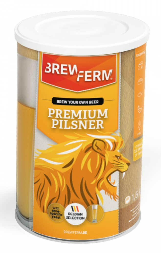 Premium Pilsner 12ltr Beer Kit - Brewferm | The Home Brew Shop | 100599