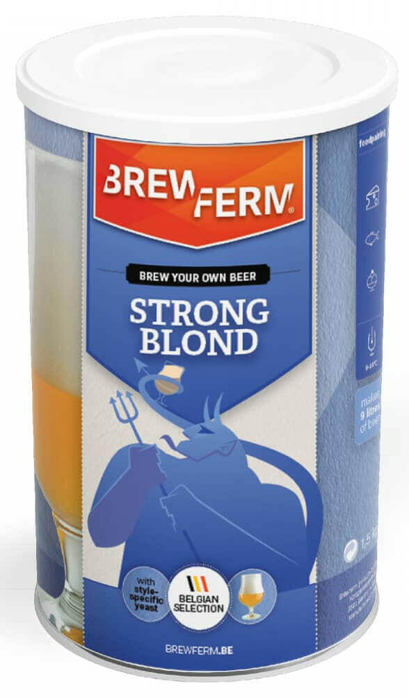 BrewFerm Strong Blonde 9 ltr Beer Kit | The Home Brew Shop | 100598