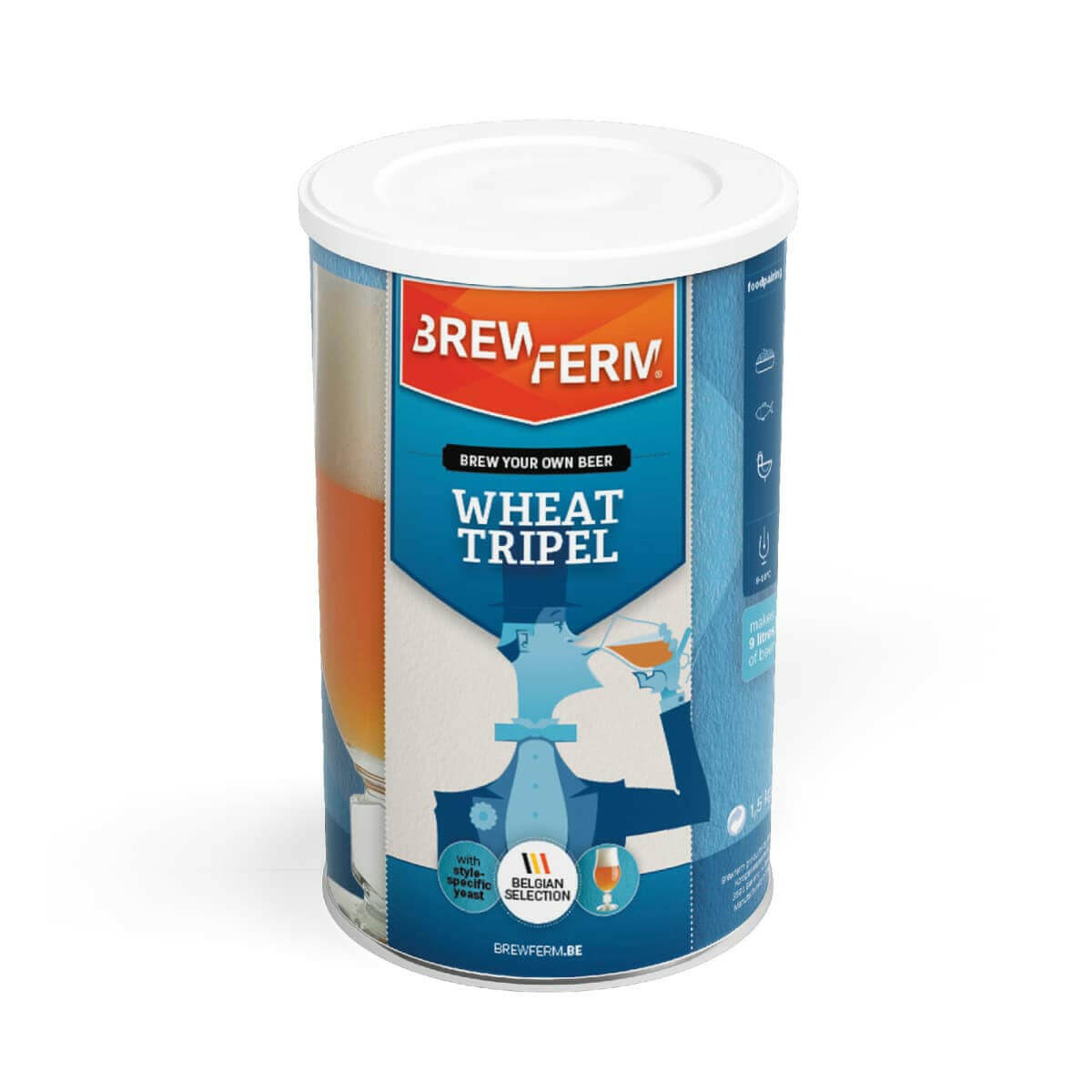 BrewFerm Wheat Tripel 9ltr Beer Kit | The Home Brew Shop | 100600
