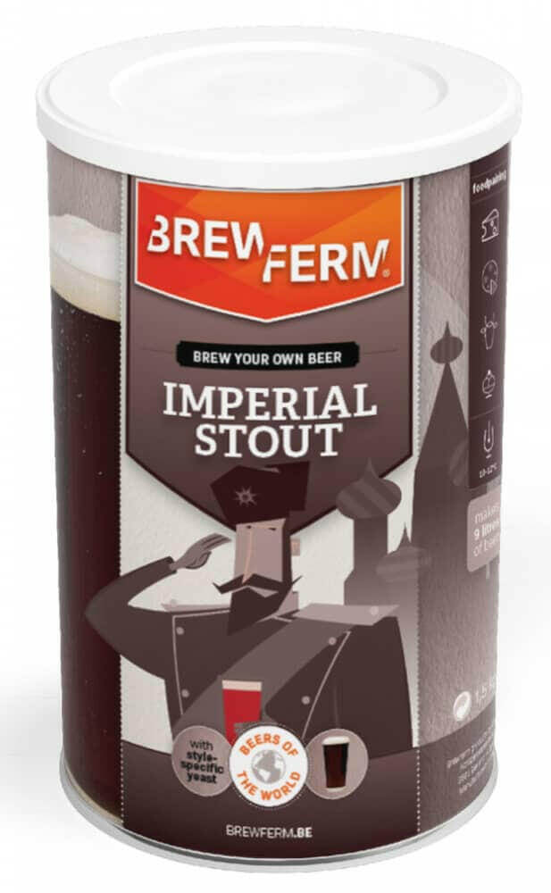BrewFerm Imperial Stout 9 ltr Beer Kit | The Home Brew Shop | 0560698