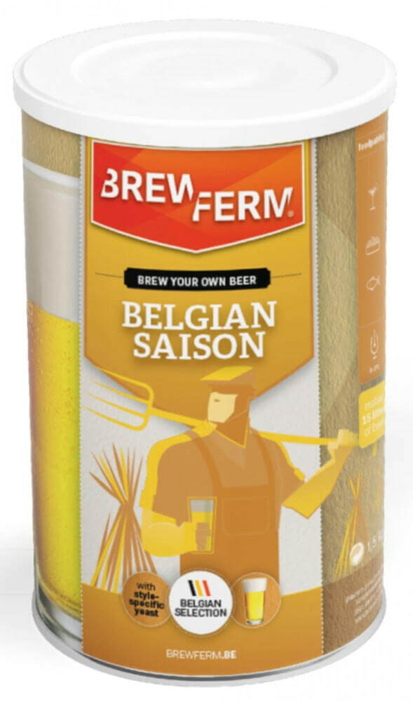 BrewFerm Belgian Saison 15ltr Beer Kit | The Home Brew Shop | 560714