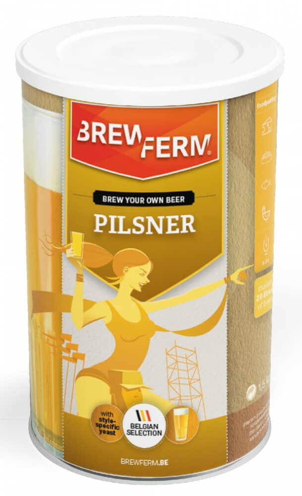 Pilsner 12 or 20 ltrs Beer Kit by BrewFerm | The Home Brew Shop | 100602 - 05607310