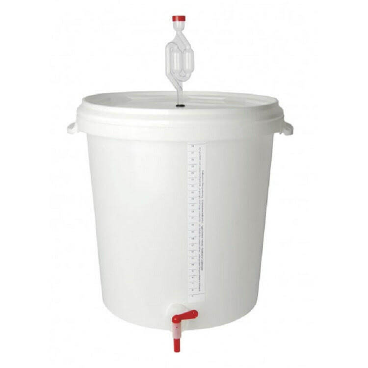 Brewferm Fermenting Bin 30 litre with Airlock and Tap | The Home Brew Shop | 176305
