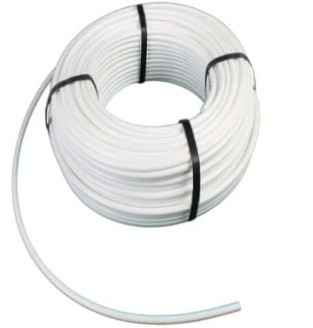 Brewmaster Co2 Mixed Gas Line 250x375 3/8"x1/4" White Per Meter | The Home Brew Shop | 42756