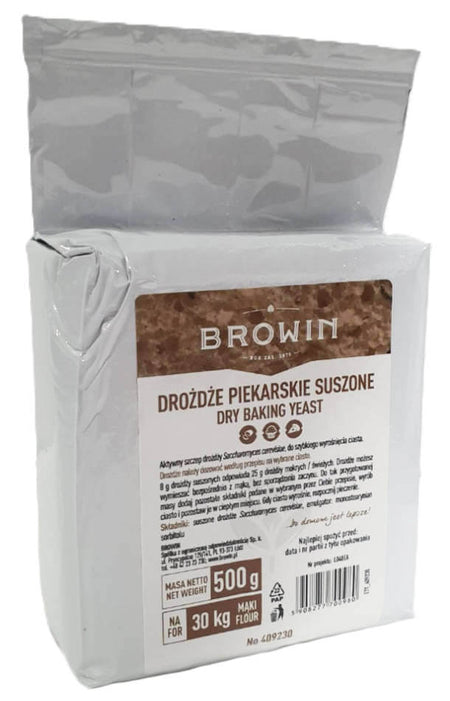Browin Dried Bakers Yeast 500g | The Home Brew Shop | 409230
