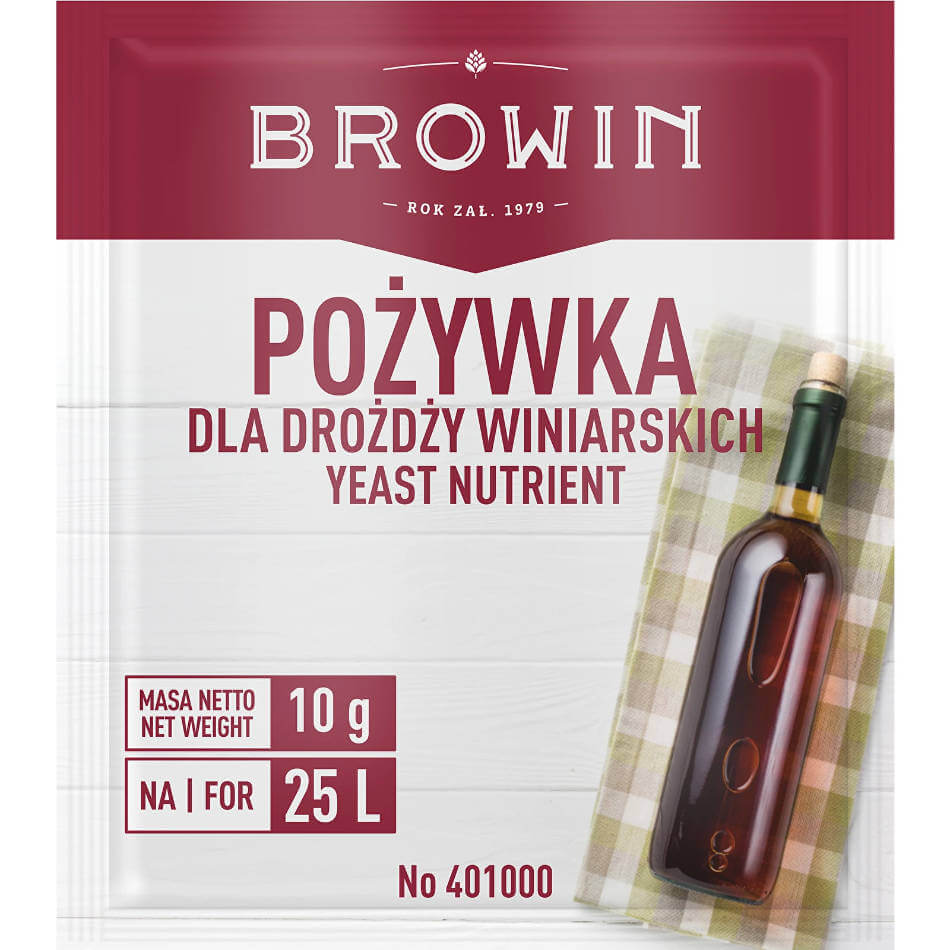 Browin Wine Yeast Nutient 10g | The Home Brew Shop | 401000