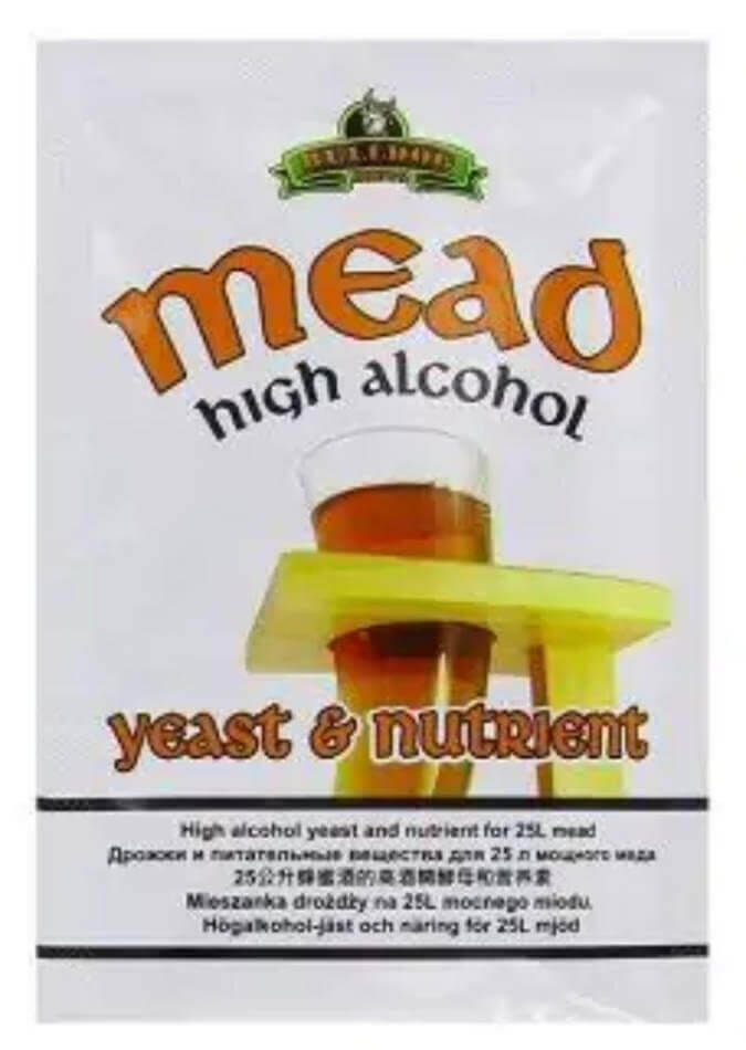 Bulldog High Alcohol Mead Yeast & Nutrient | The Home Brew Shop | 30008