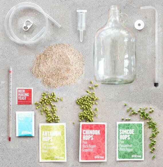 Cascade Single Hop Ipa Beer Making Kit | Brooklyn Brew Shop | 3.8 litres | The Home Brew Shop | 344415