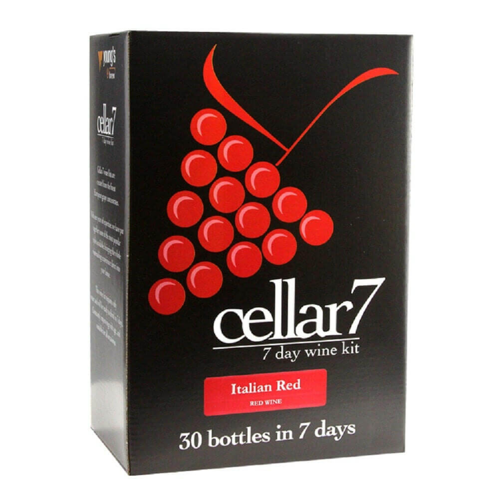 Cellar 7 Italian Red Wine Kit | The Home Brew Shop | 178100