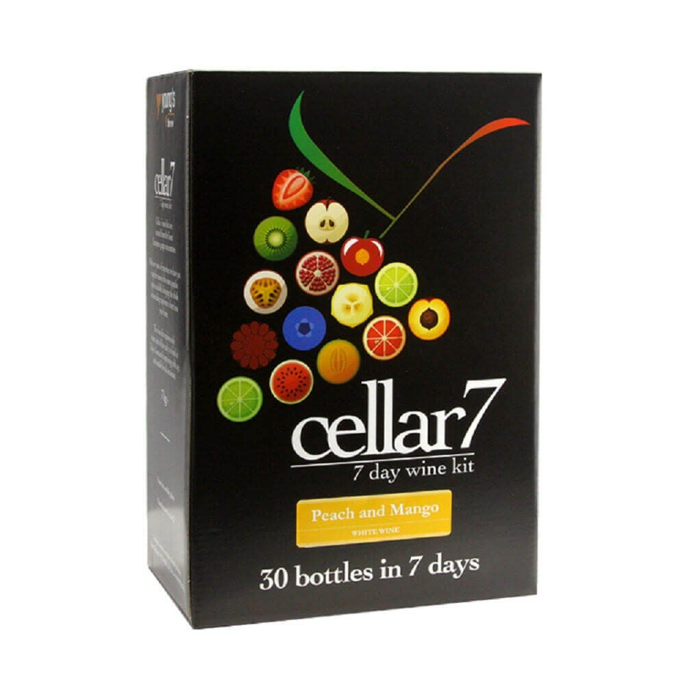 Cellar 7 Peach and Mango Wine Kit | The Home Brew Shop | 1770