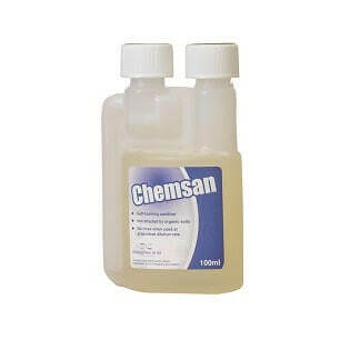 Chemsan 100ml - No Rinse Sanitiser - Chemsan | The Home Brew Shop | 23515
