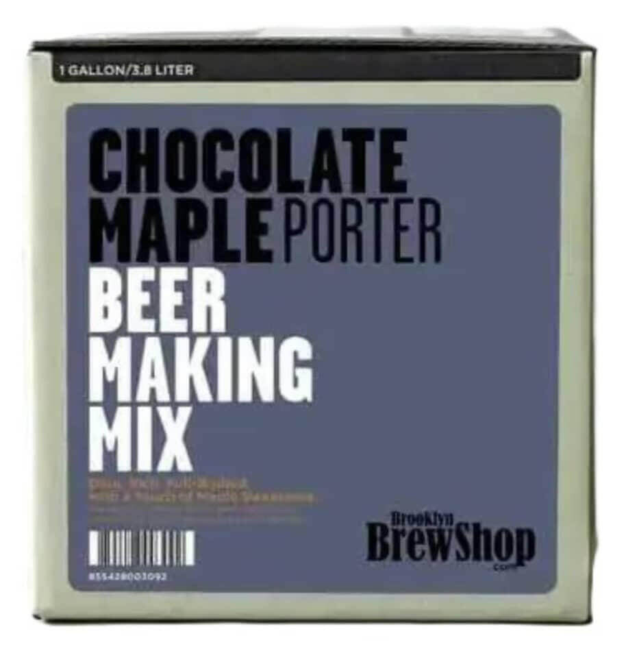 Chocolate Maple Porter Beer Making Mix Refill - Brooklyn Brew Shop - 3.8 litres | The Home Brew Shop | 344407