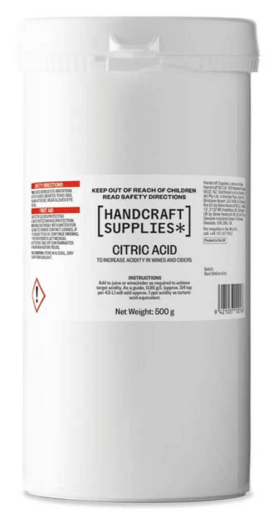 Citric Acid 500g | The Home Brew Shop