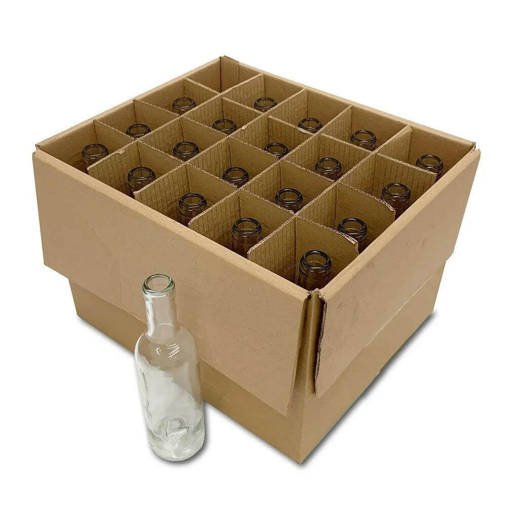 Clear Wine Bottles 375ml Pack 20 | The Home Brew Shop | 7332