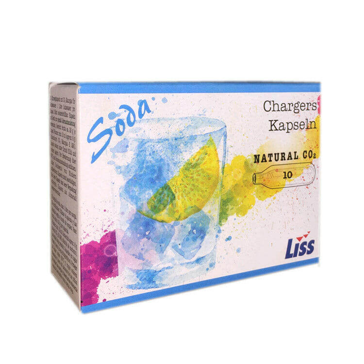 Liss / Mosa Co2 Charger Bulbs - pack of 10 | The Home Brew Shop | 101650 - 5006