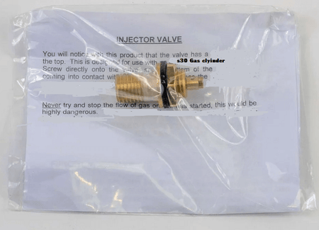 Brass barrel valve inlet and relief valve - 7192 | The Home Brew Shop | 101418