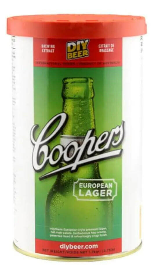 Coopers European Lager Beer Kit | The Home Brew Shop | 102434-924