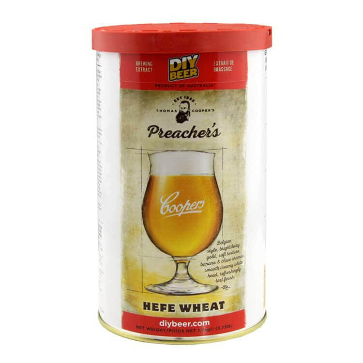 Coopers Preacher's Hefe Wheat Beer Kit | The Home Brew Shop | 140606-837
