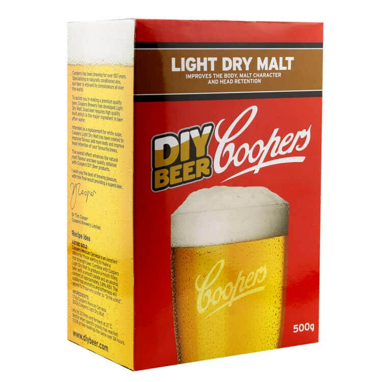 Coopers Light Dry Malt Extract 500g | The Home Brew Shop | 911773-647