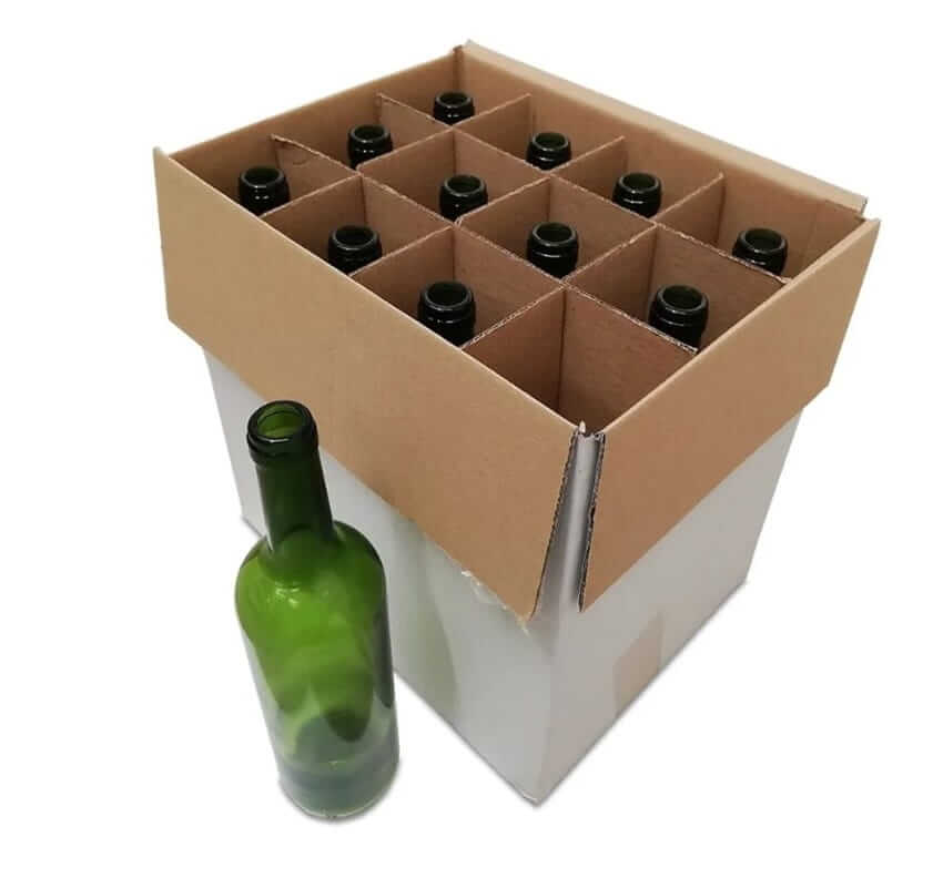 Cork Wine Bottles - Green Glass 750ml - 12 Pack | The Home Brew Shop | 7330